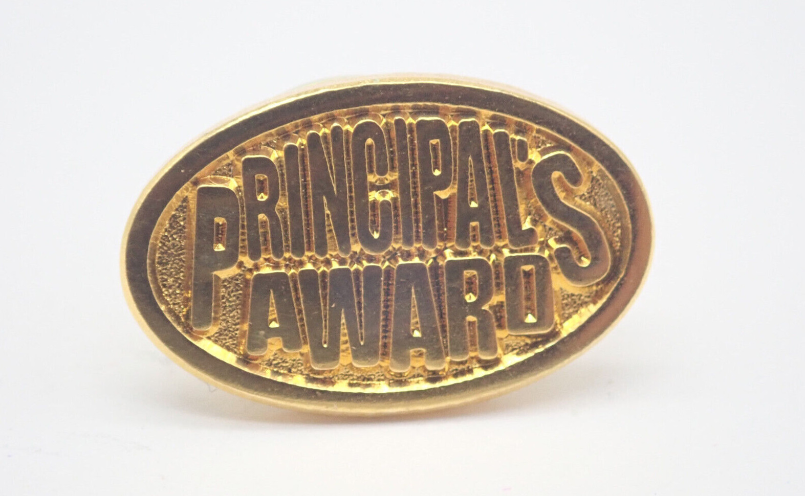 Principals Award Gold Tone Vintage Lapel Pin