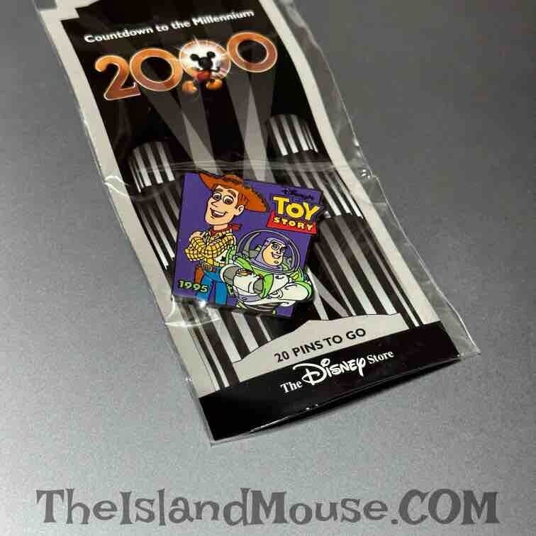 Disney DS Countdown Millennium 21 Toy Story Woody Buzz Lightyear Pin (NO:377)