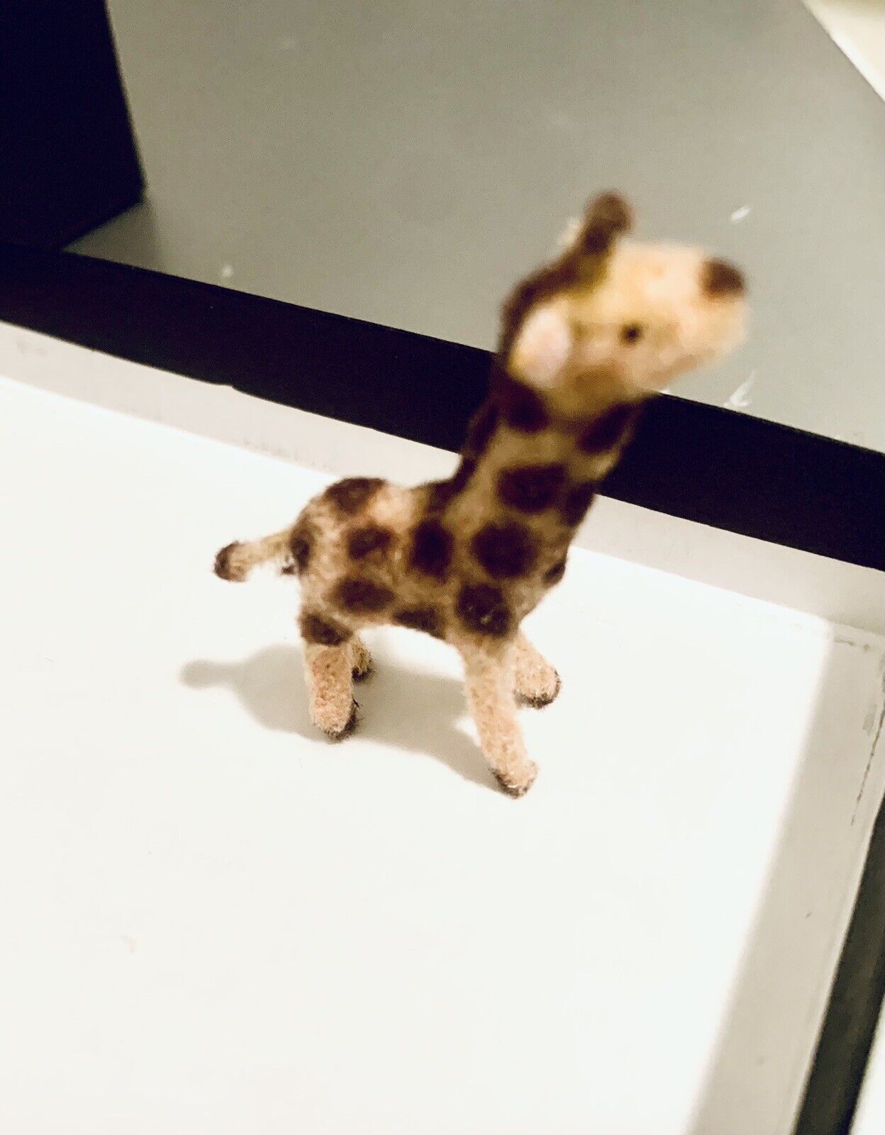 vintage miniature giraffe