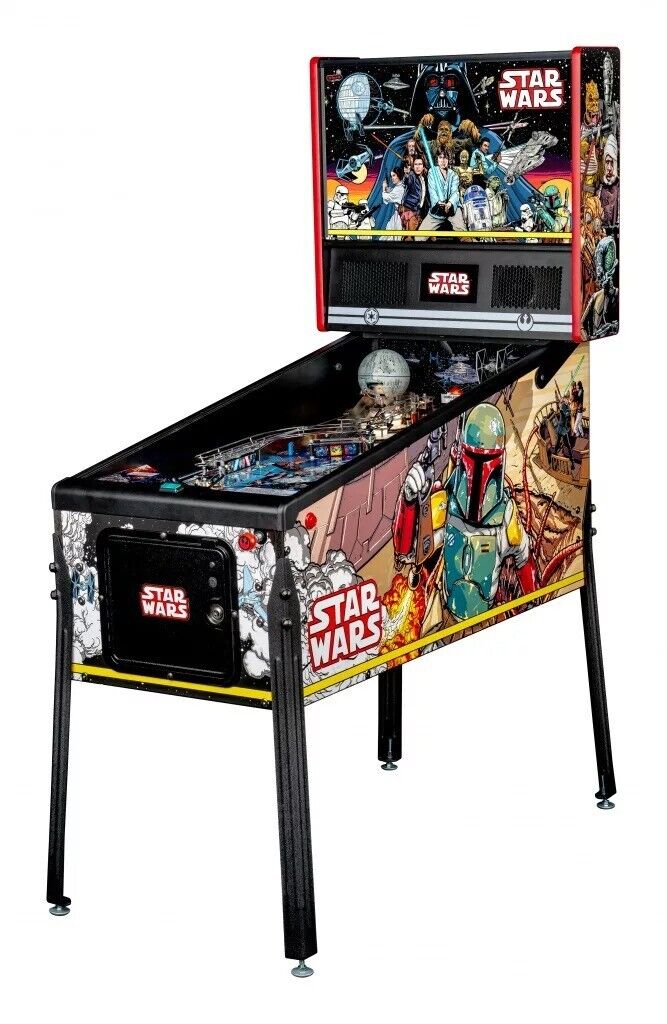 Stern Star Wars Comic Home Edition Pinball Machine 