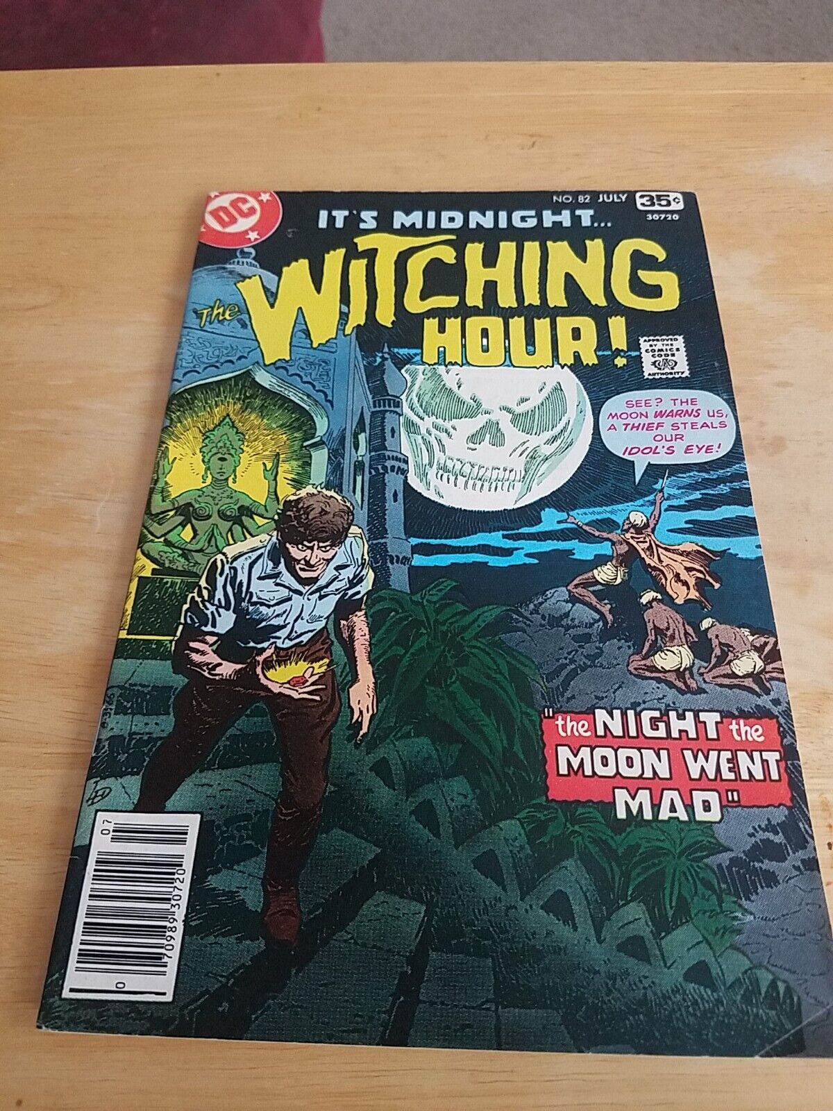Vintage DC Comics #82 July 1978 It's Midnight The Witching Hour Comic Book 4.0 