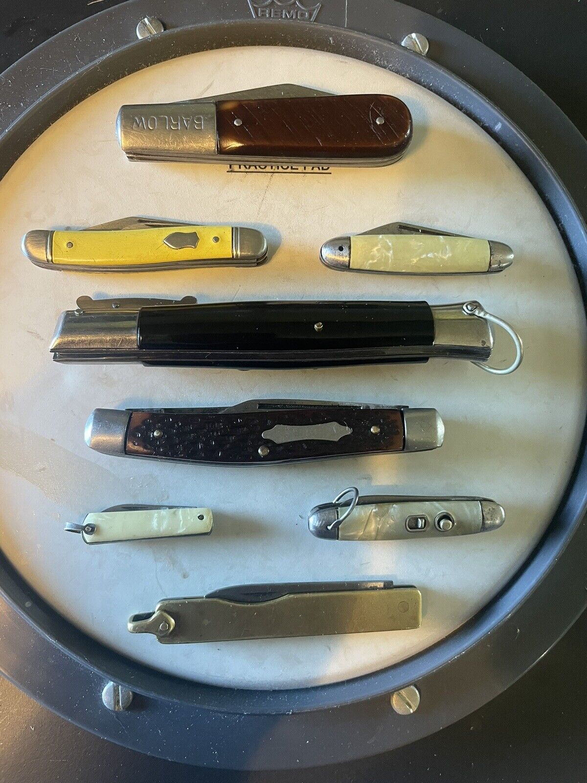 Vtg Rare Italian Milano Knife USA, Imperial, Hammer, Japan Lot Of 8 LOOK