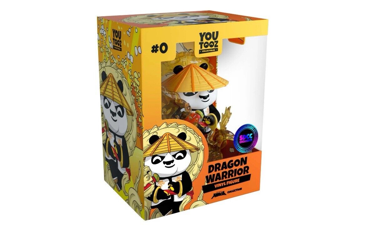 SDCC 2022 Youtooz Kung Fu Panda Dragon Warrior - Fugitive Toys Exclusive