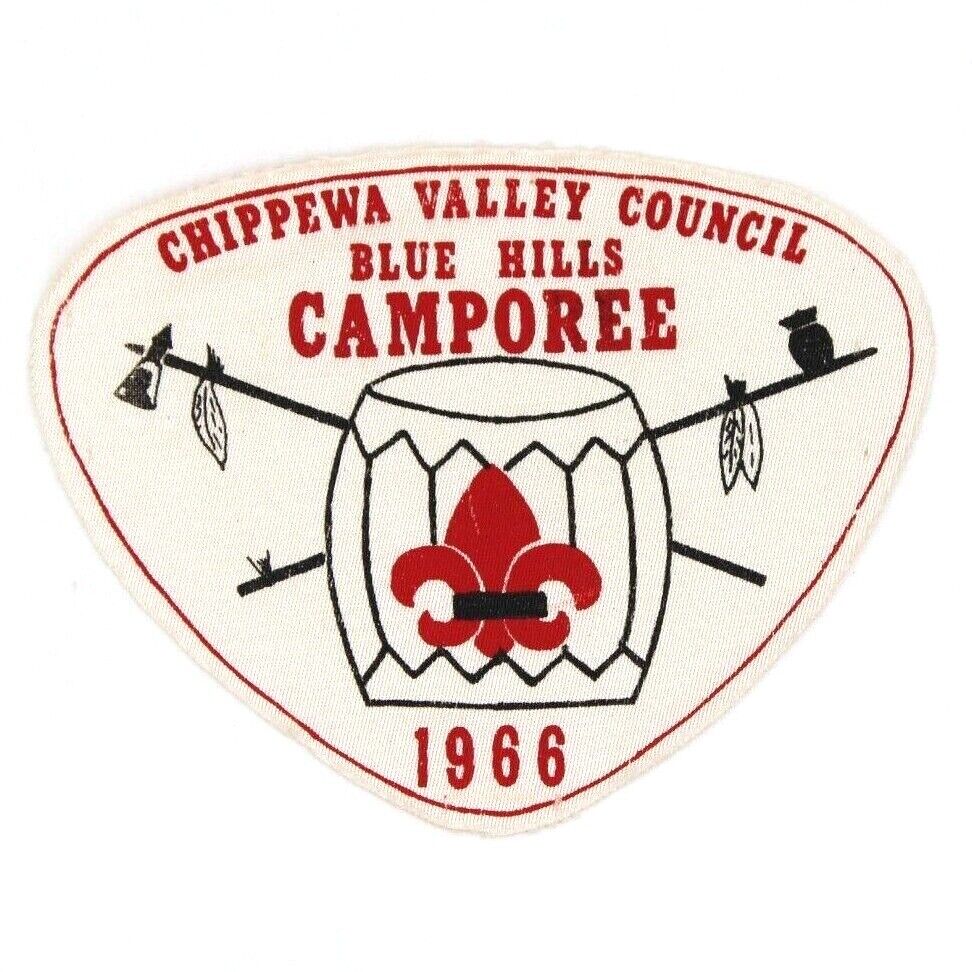 1966 Blue Hills Camporee Chippewa Valley Council Patch Wisconsin Scouts BSA WI