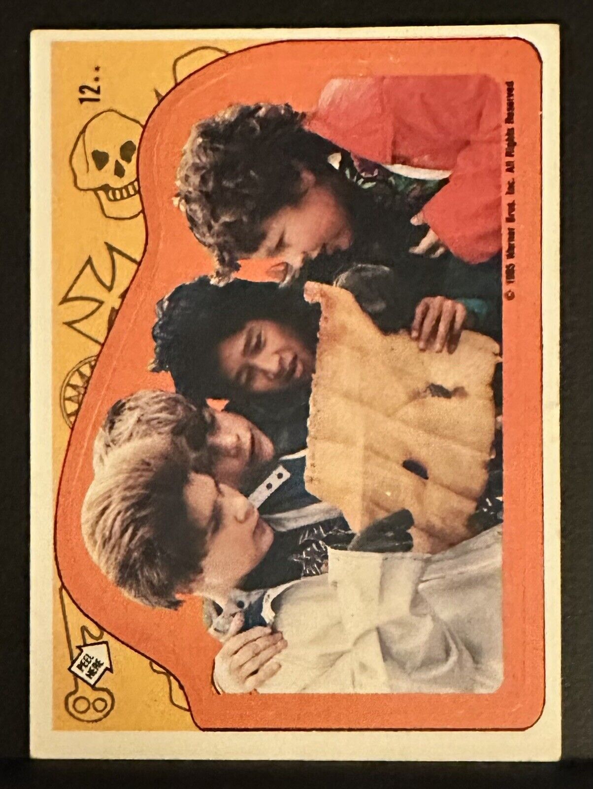1985 Topps The Goonies Sticker Card # 12 EX *4for4Cards*