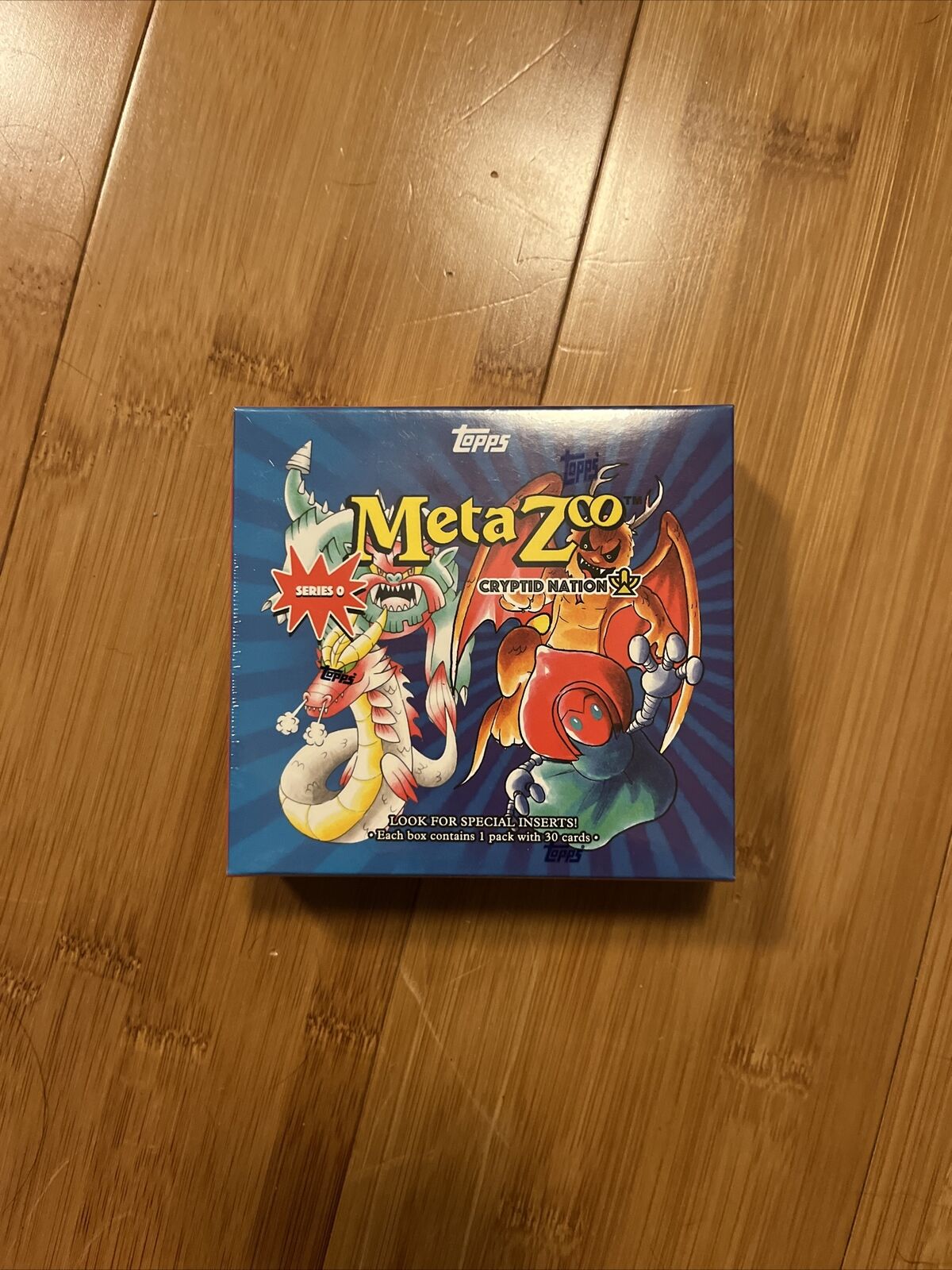 2021 Topps MetaZoo Cryptid Nation Series 0 - 30-Card Pack Sealed Box In Hand
