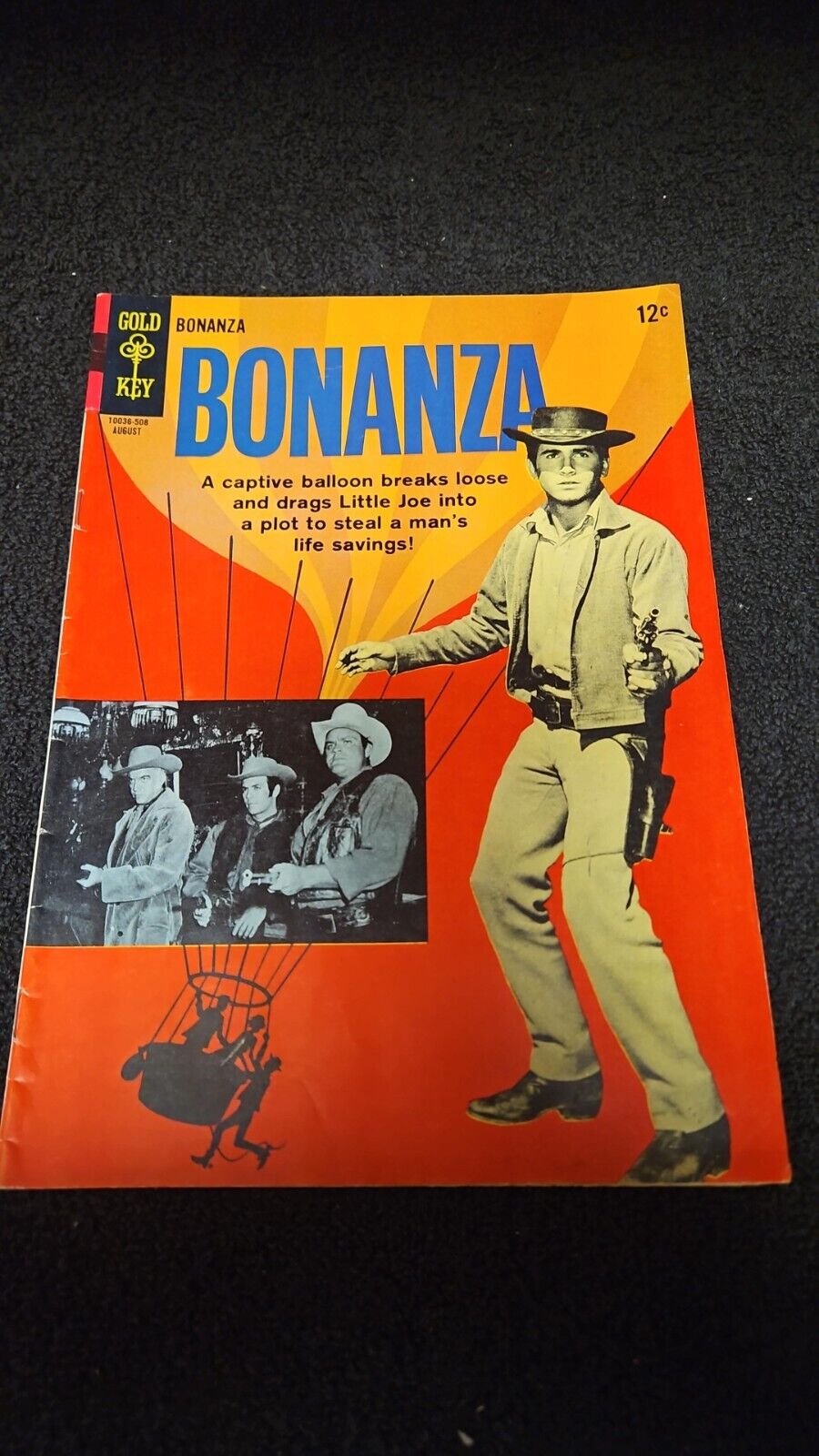 1965 GOLD KEY COMICS BONANZA #15 FN- WESTERN MICHAEL LANDON LORNE GREENE