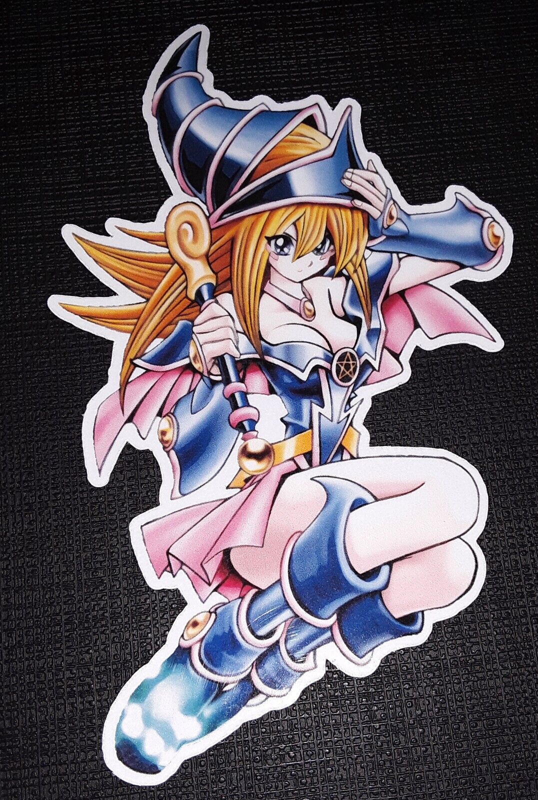Yugioh Dark Magician Girl Glossy Sticker Anime Waterproof DPYG