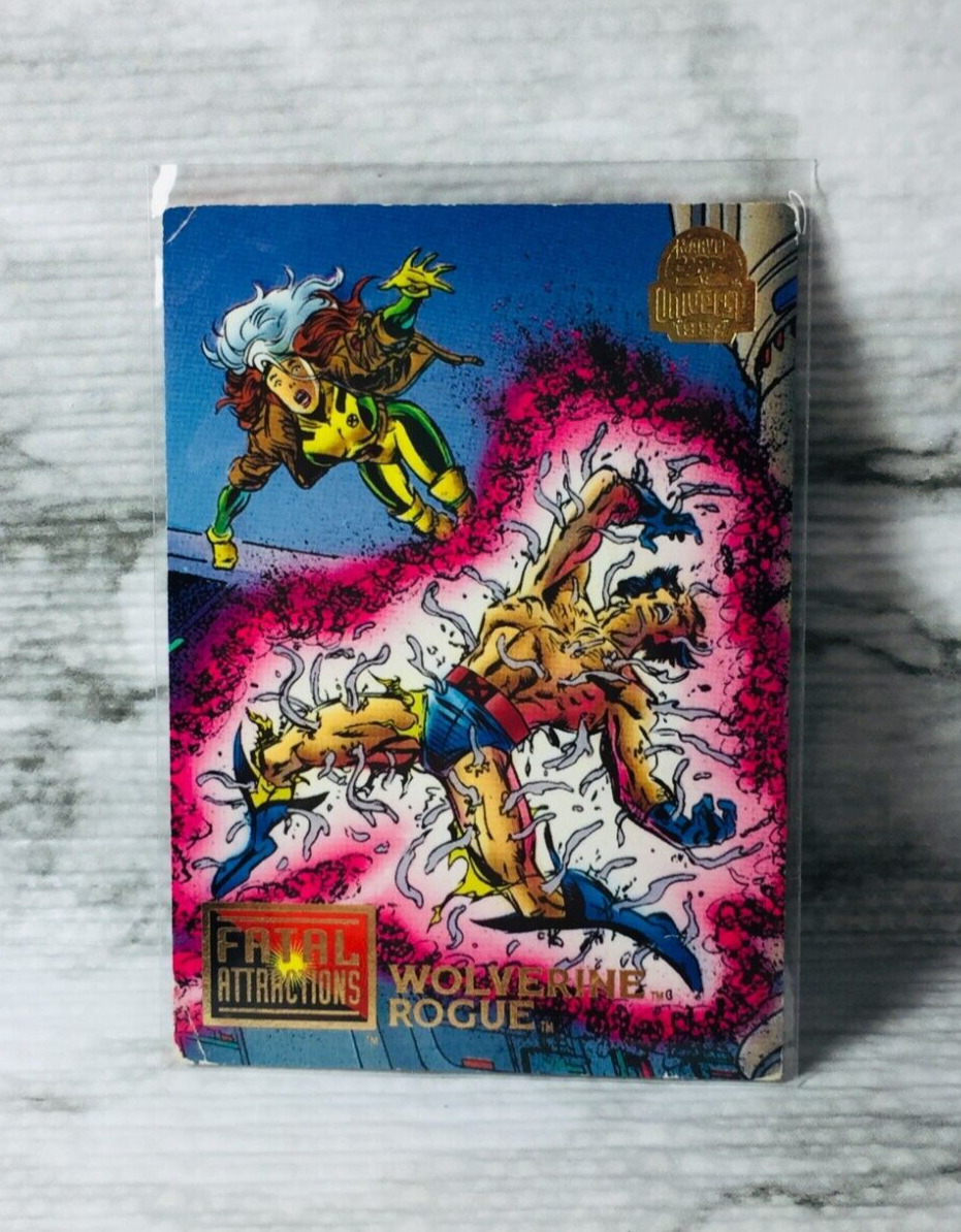 1994 Marvel Universal Wolverine Rogue Fatal Attractions #12 DAMAGED
