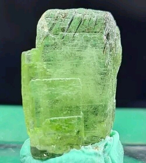 13Ct Terminated Ludwigite Peridot Crystal from Supat valley Pakistan