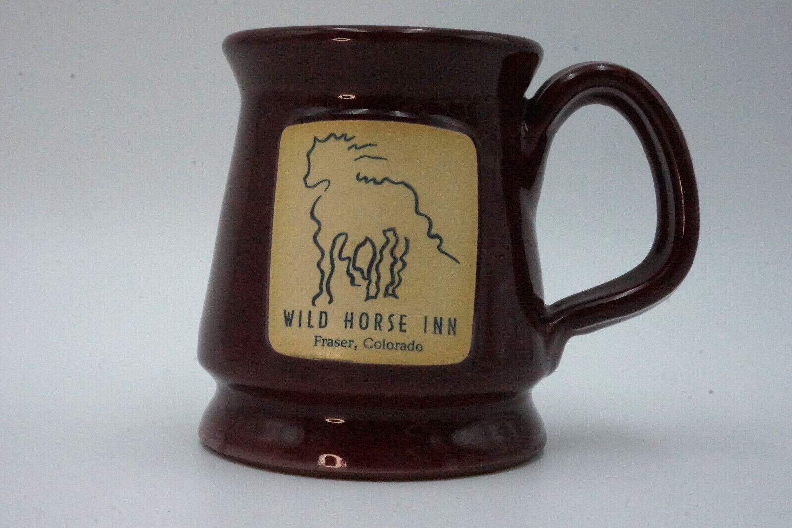 Deneen Pottery Handthrown Pottery Mug Wild Horse Inn Colorado