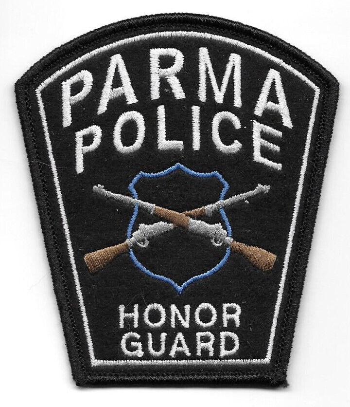 Parma OHIO OH Police patch HONOR GUARD on felt