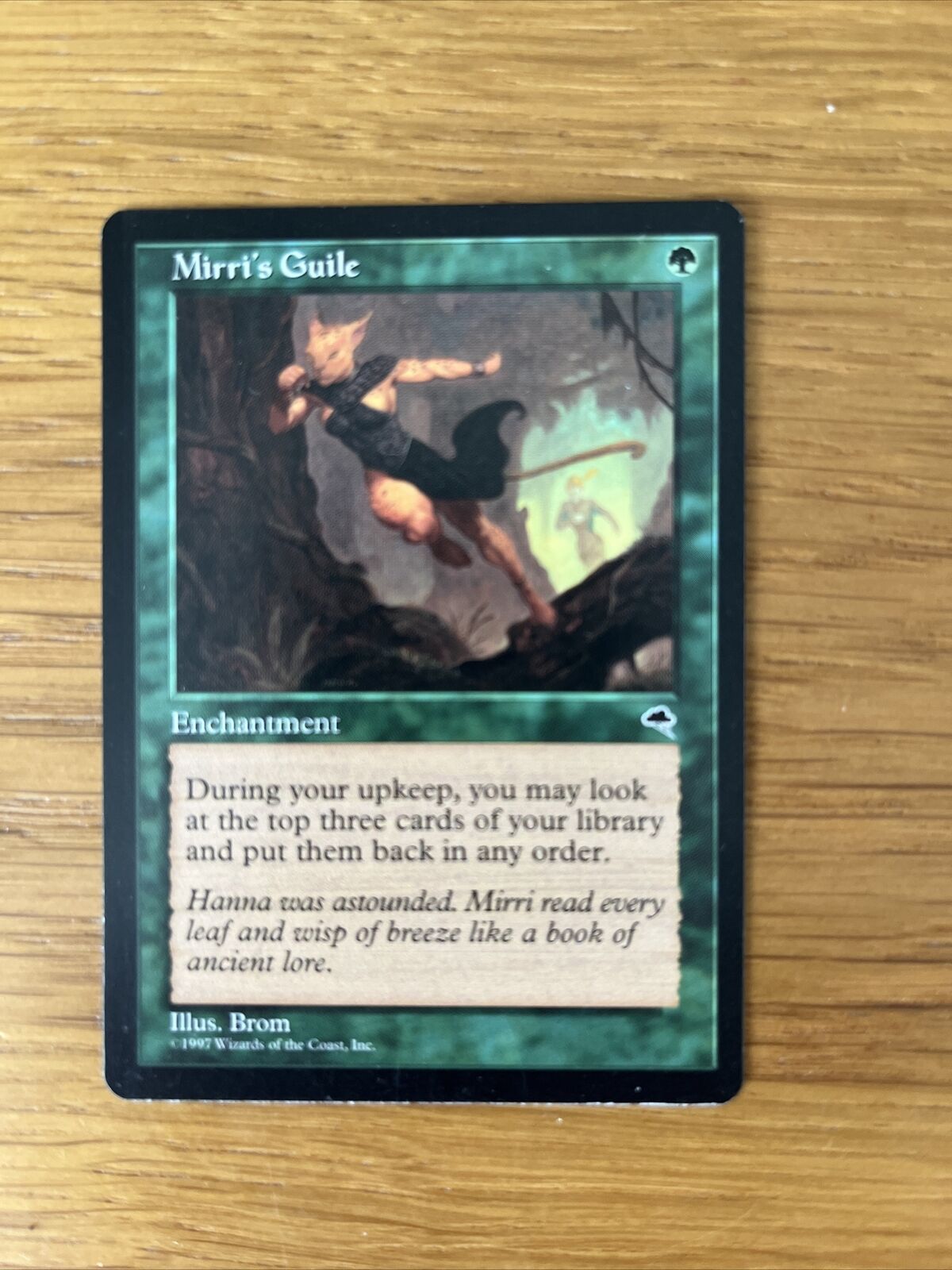 Magic Mirris Guile Tempest Near Mint MTG EN (Mirris Spying) Mirri\'s Guil