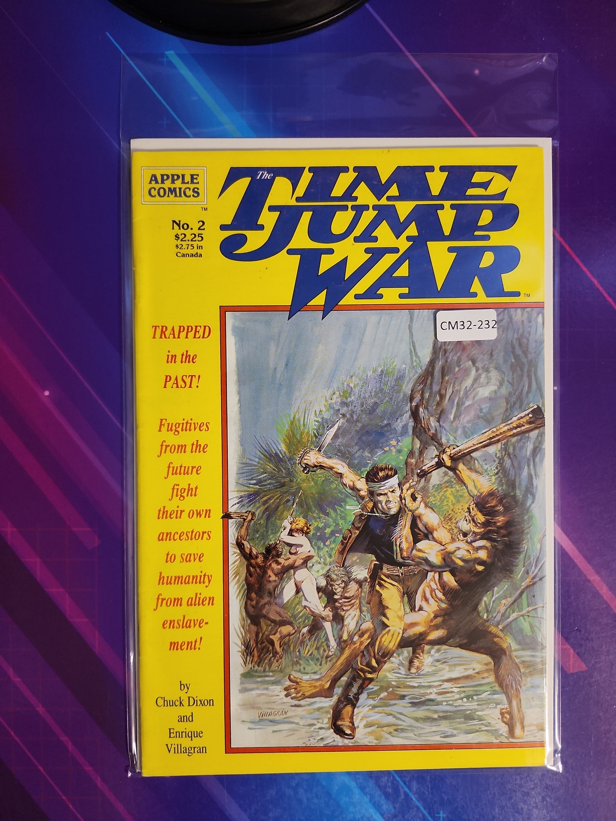 THE TIME JUMP WAR #2 MINI 8.0 APPLE COMIC BOOK CM32-232