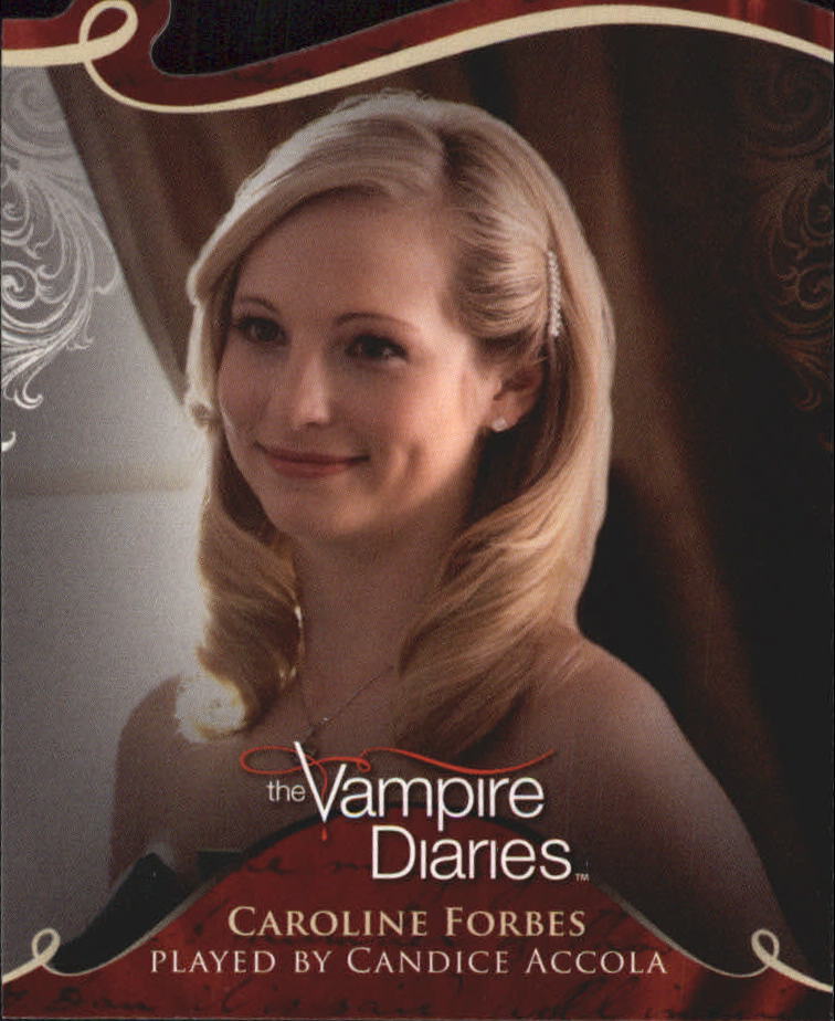 2011 The Vampire Diaries Season One Die-Cuts #D3 Caroline Forbes