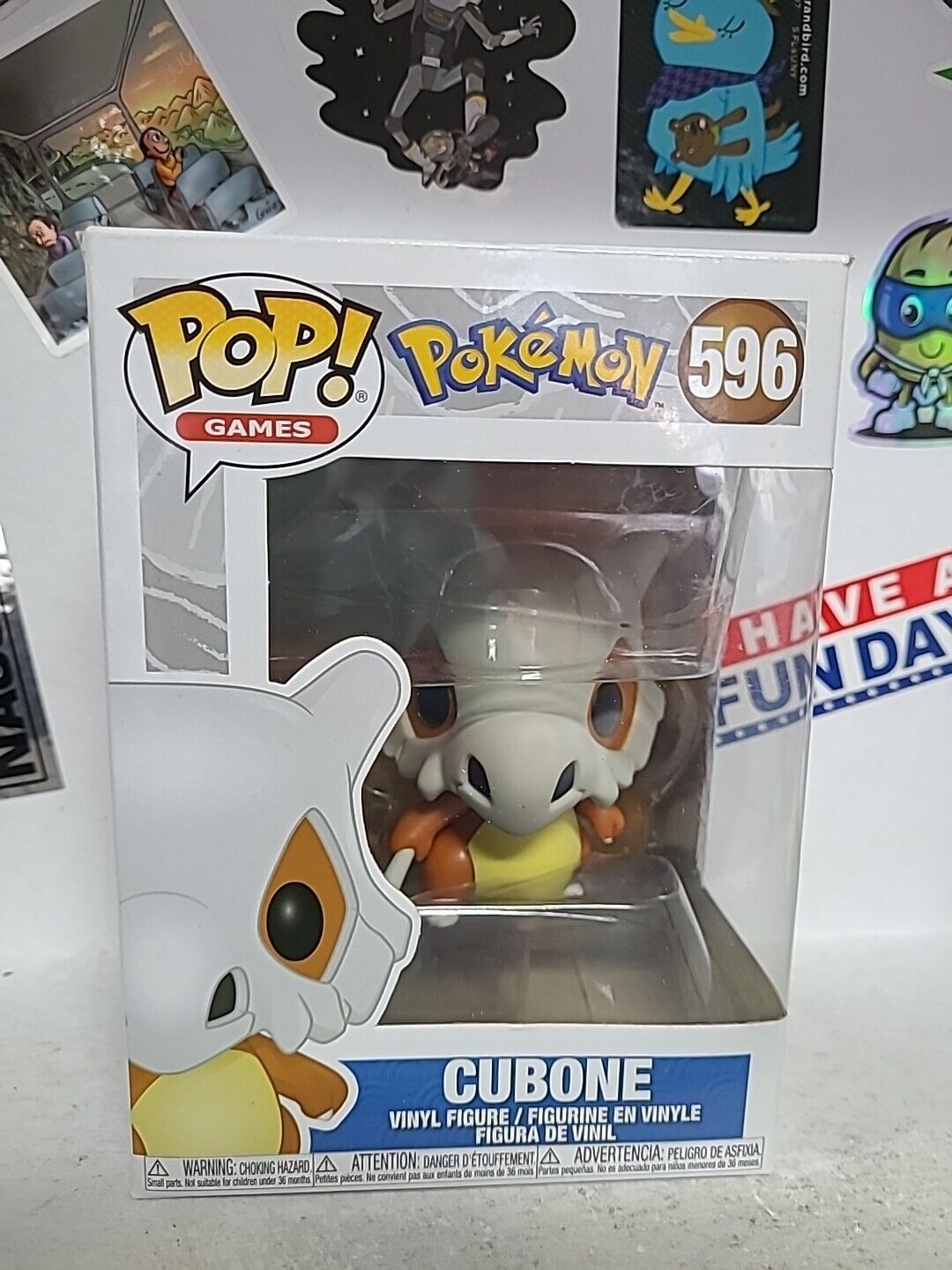 Funko Pop Pokémon Cubone #596 Vinyl Figure