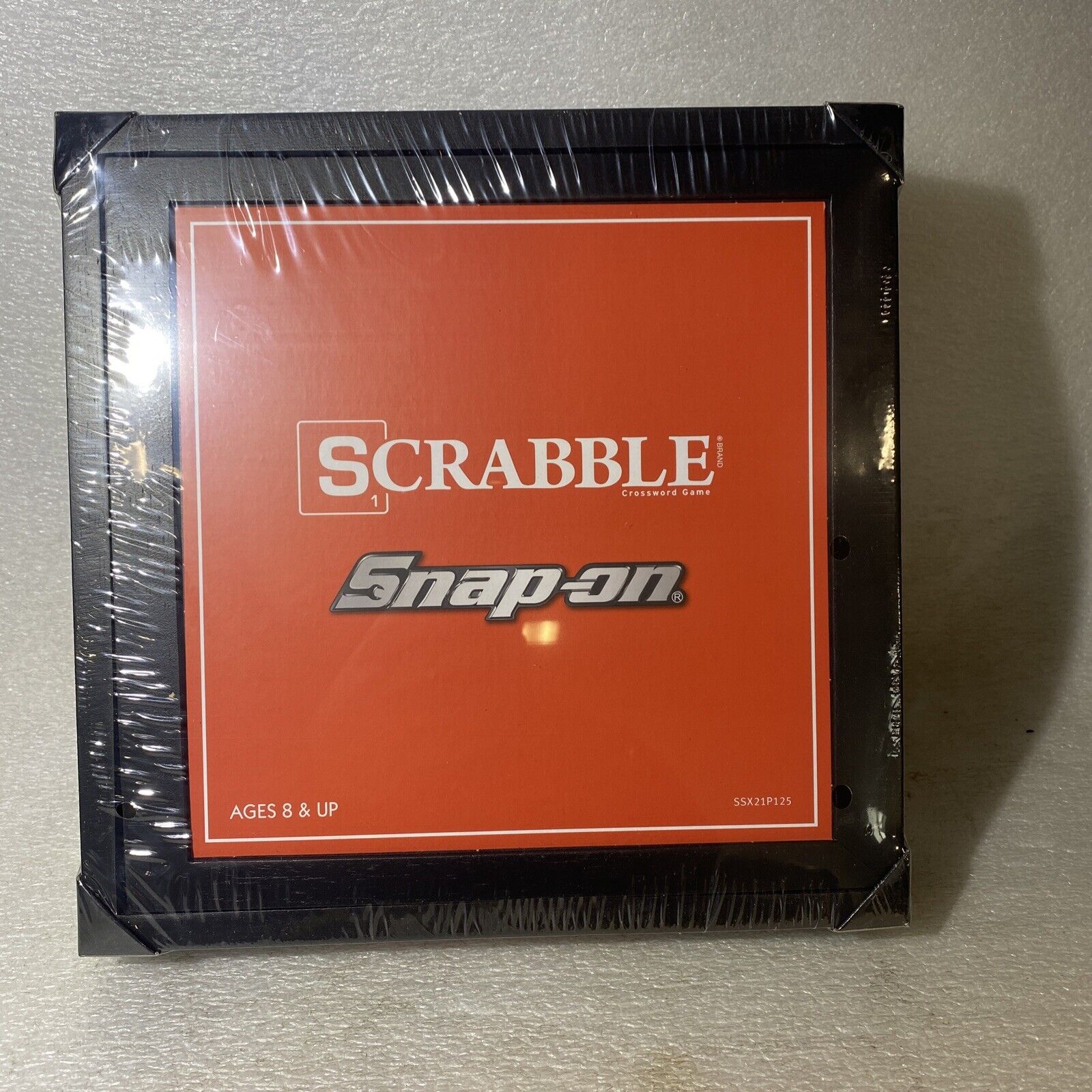 Snap-on Tools Scrabble Game (Wood Tiles, Racks & Pouch) Up to 4 players NEW
