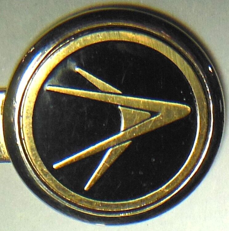 CHRYSLER, DODGE Co. Forward look advertising logo emblem employee tie clasp pin