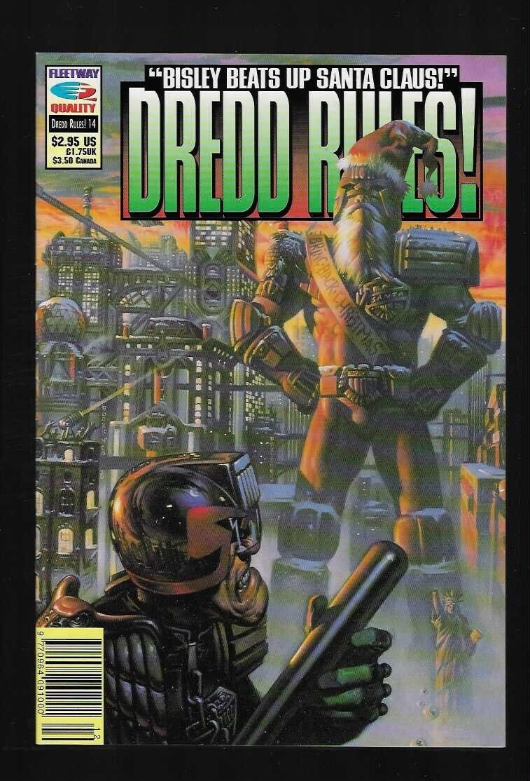 Dredd Rules # 14 (High Grade VF / NM) Unlimited Combined Shipping