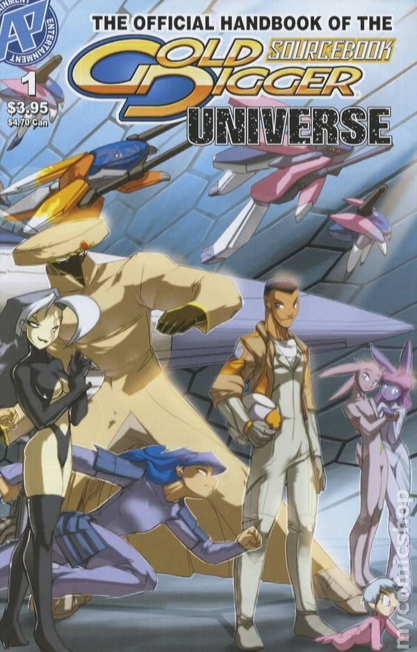 Gold Digger Sourcebook Official Universe Handbook #1 VF 2006 Stock Image