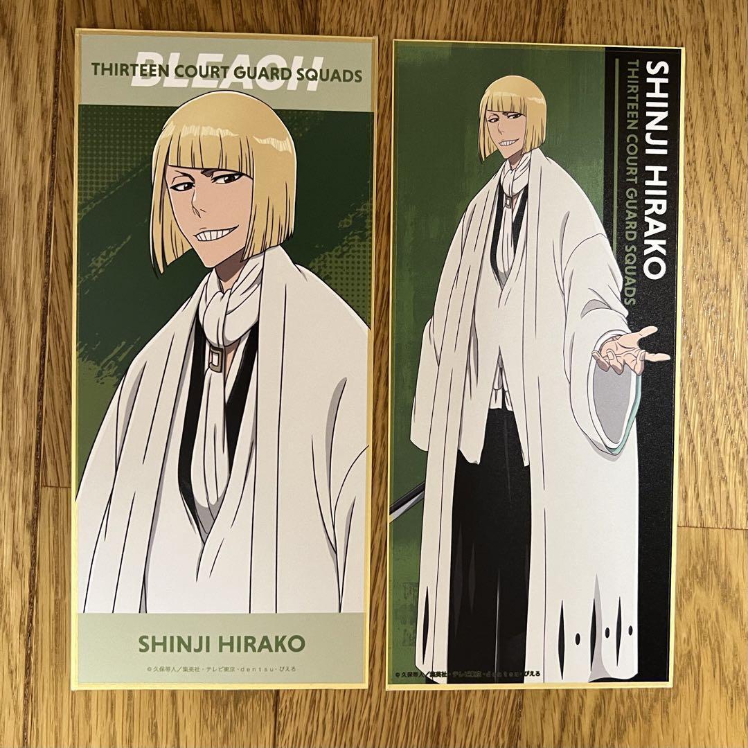 BLEACH Mako Hirako Illustration Trading With Stand Colored Paper Tower Record