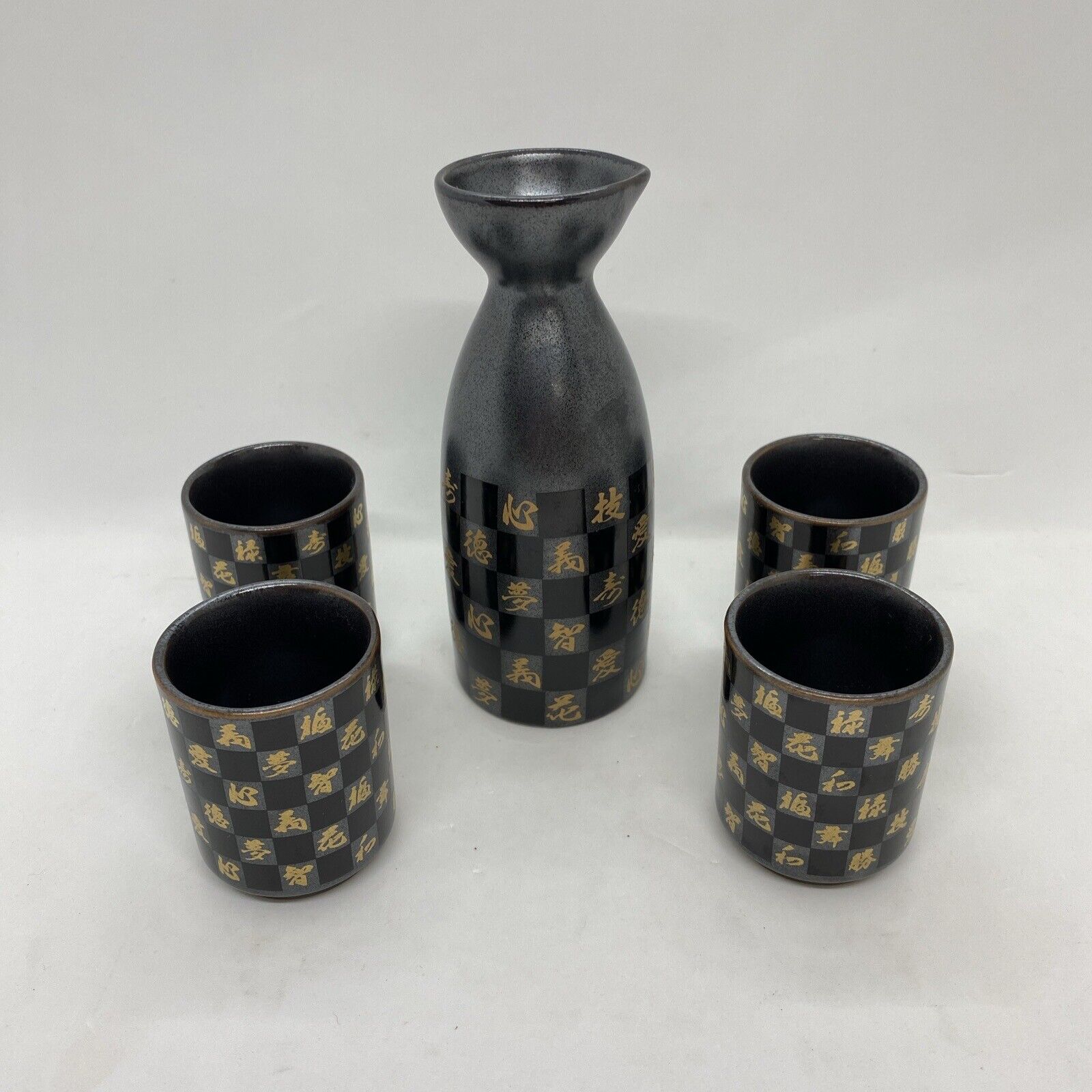 Kafuh MT8/K 5pc Japanese Porcelain Sake Gift Set