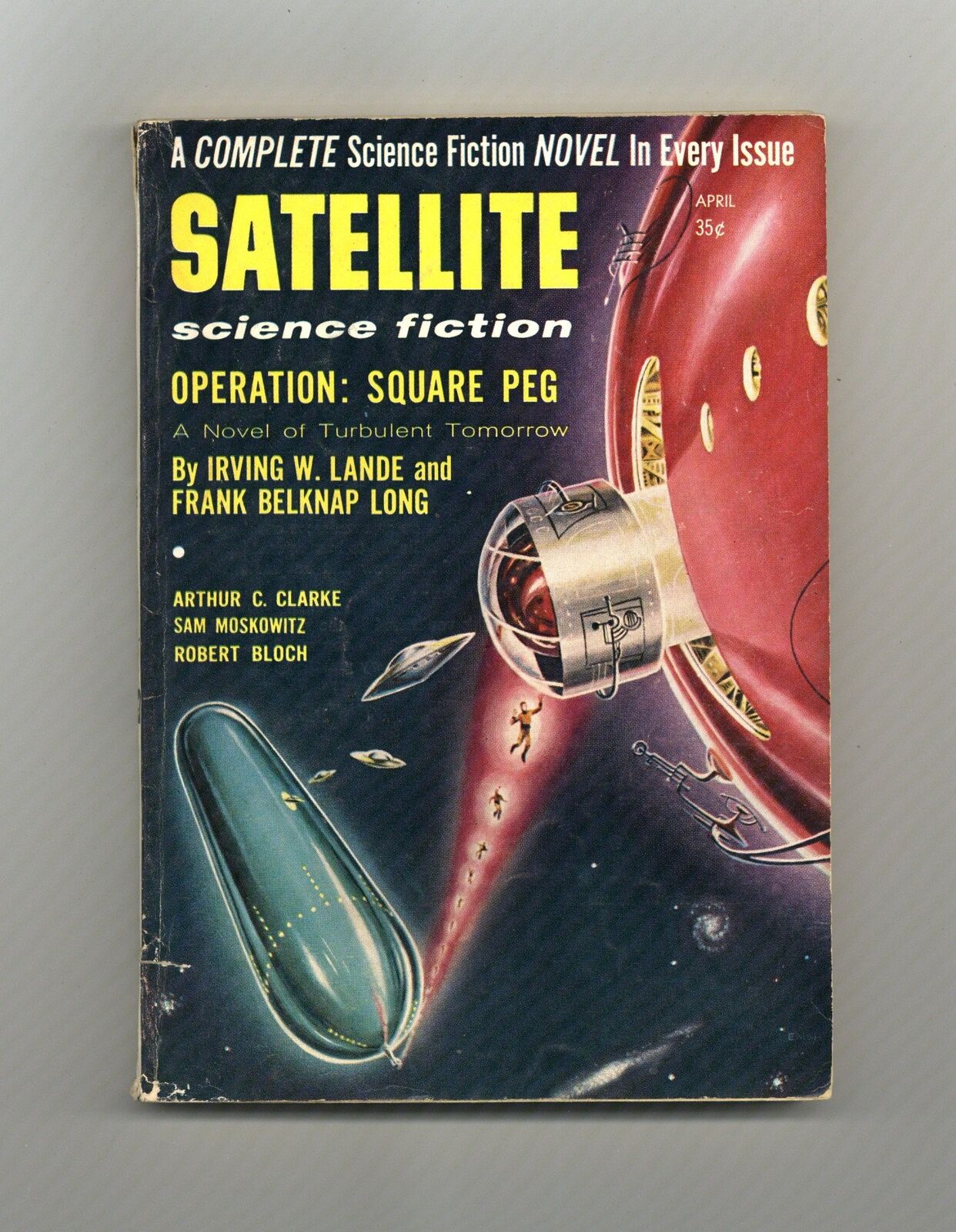 Satellite Science Fiction Pulp Vol. 1 #4 GD 1957 Low Grade