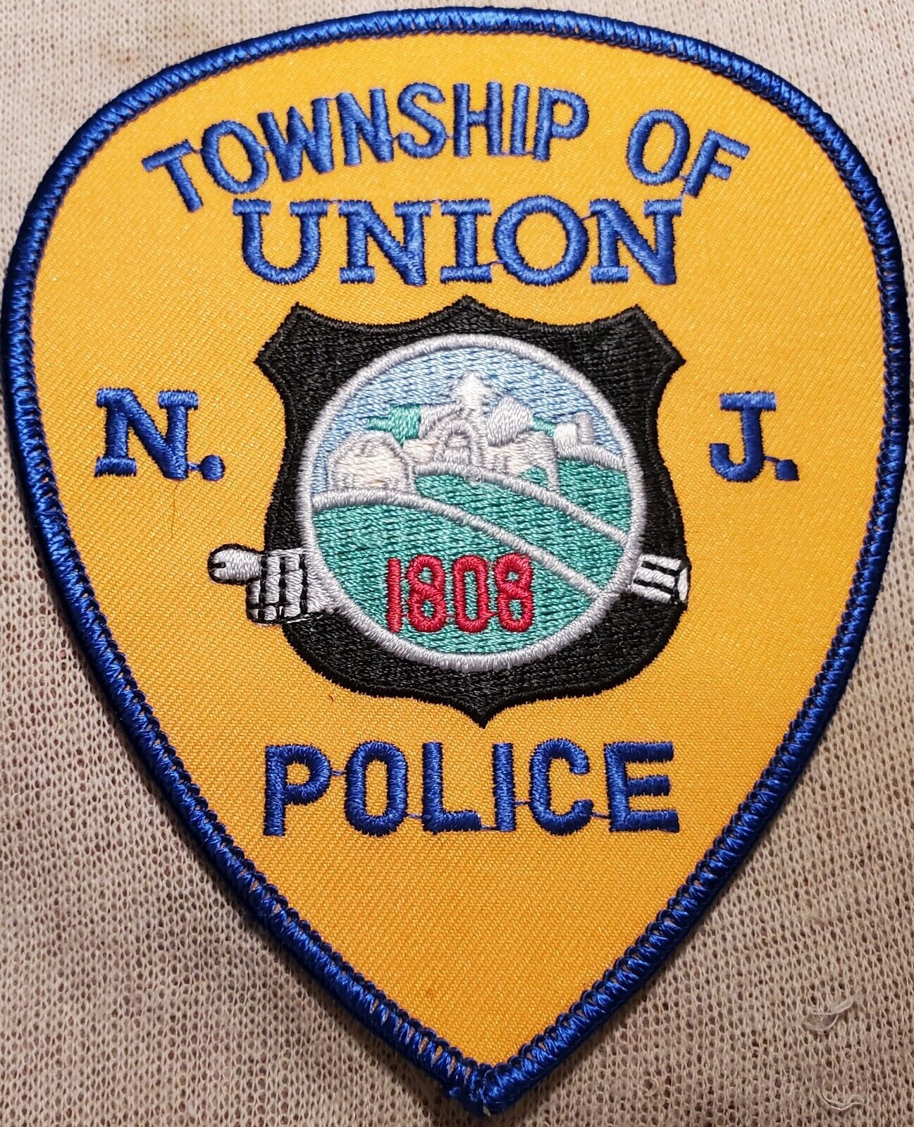 NJ Union Twp. New Jersey Police Patch