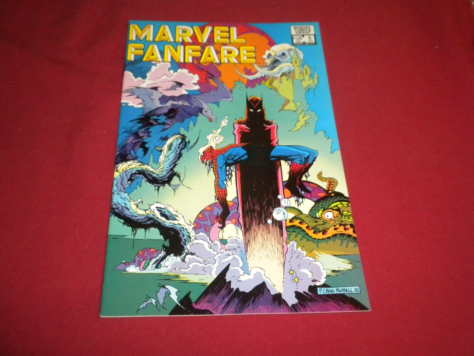 BX1 Marvel Fanfare #6 marvel 1983 comic 9.2 bronze age