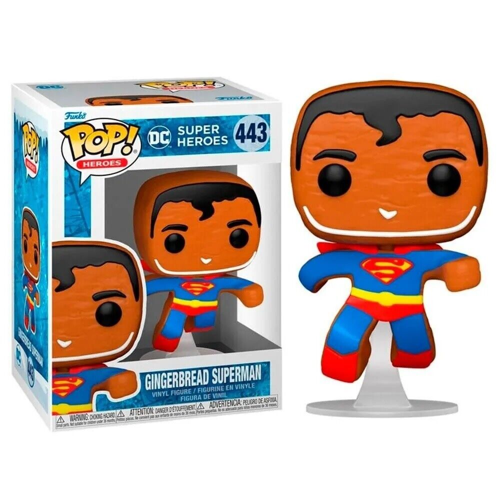 POP Gingerbread Superman #443 - DC Super Heroes