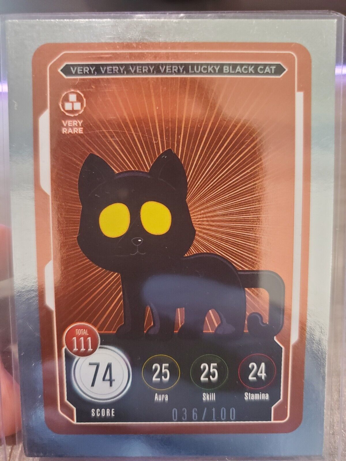 Very Lucky Black Cat VERY RARE 36/100 Veefriends “Compete and Collect” Zerocool