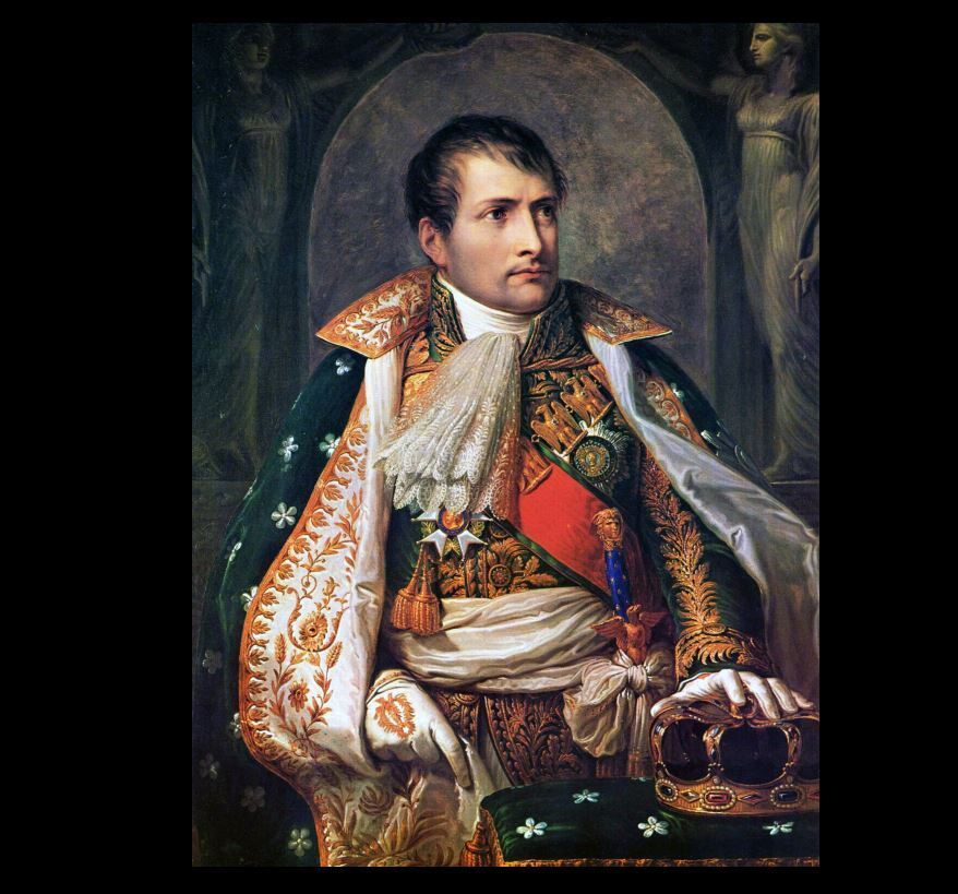 1805 Napoleon I PHOTO Bonaparte Portrait Painting Pose France 5x7