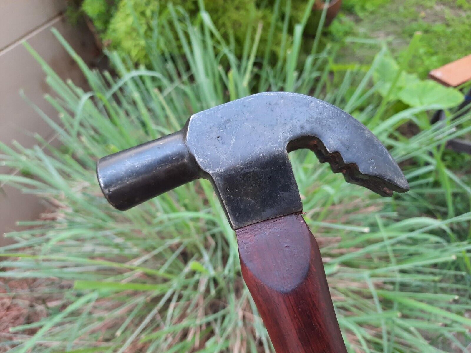 Antique John Hebblethwaite Hammer Nut Wrench & Nail  With Rosewood Handle