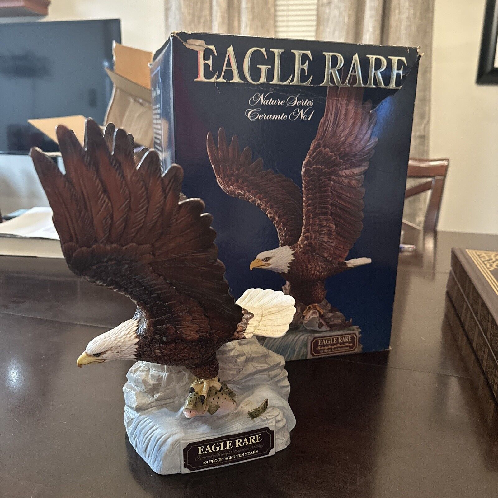 Eagle Rare, Nature Series No. 1 Decanter. EMPTY w/ original box