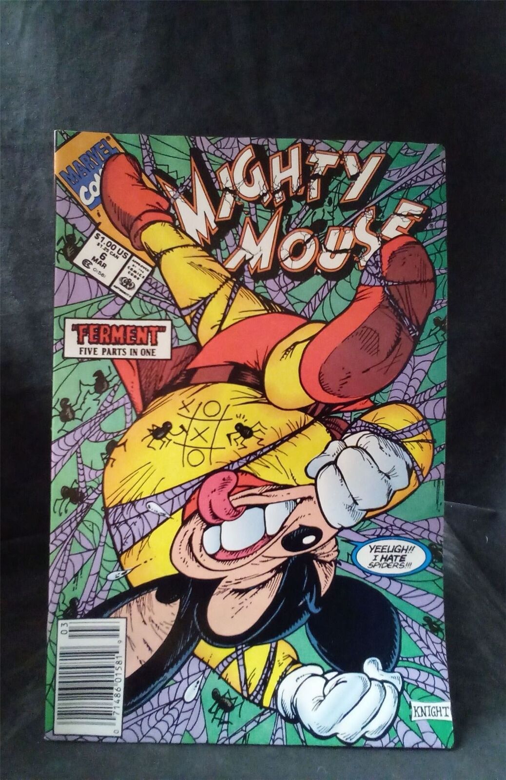 Mighty Mouse #6 (1991) Marvel Comics Comic Book 