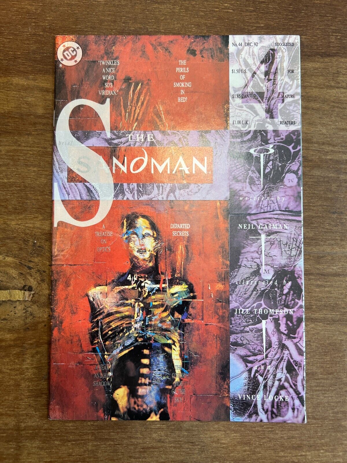 Sandman 44 DC Vertigo Comics Neil Gaiman Brief Lives Pt 4 1992