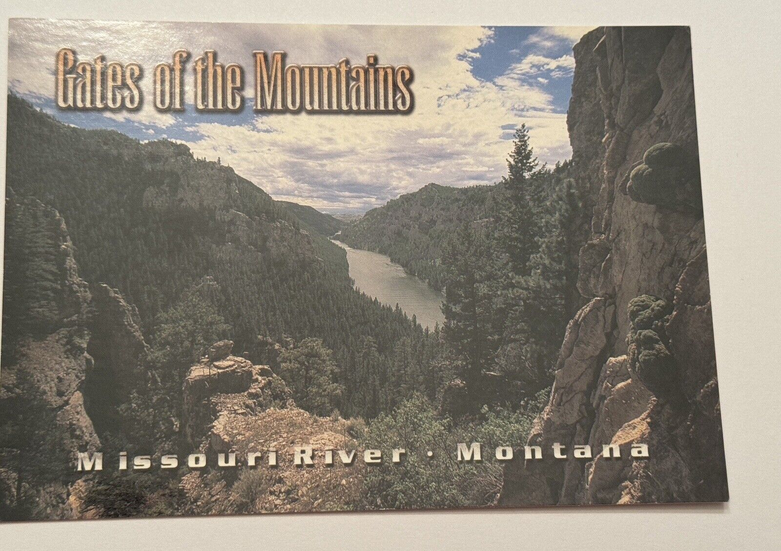 Postcard Montana Gates Of the Mountains On the Missouri River
