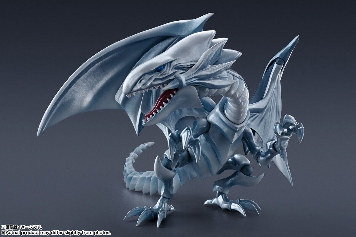 S.H.Figuarts Blue Eyes White Dragon Yu-Gi-Oh Figure ✨USA Ship Authorized Seller✨