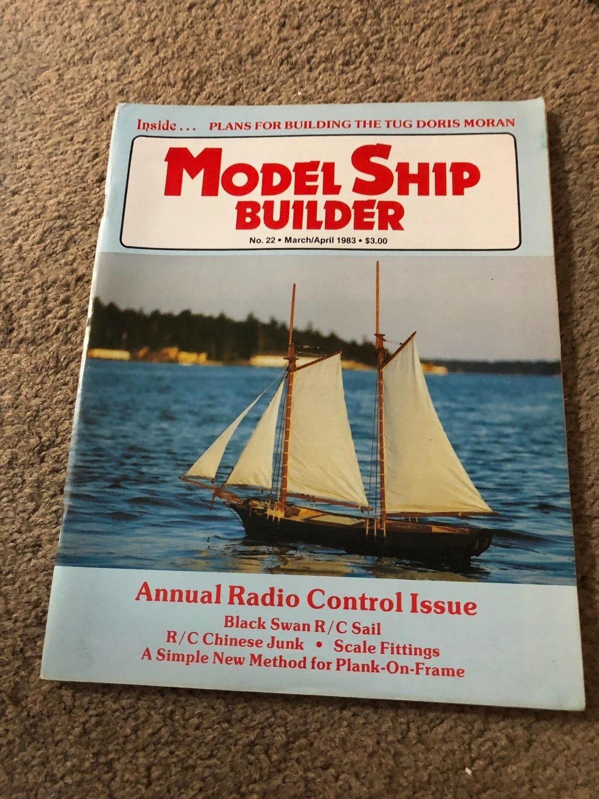MARCH/APRIL 1983 MODEL SHIP BUILDER boat model magazine