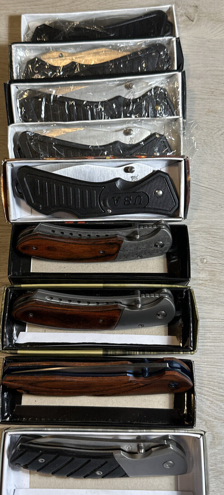 Lot Of 9-Various Buckshot Knives