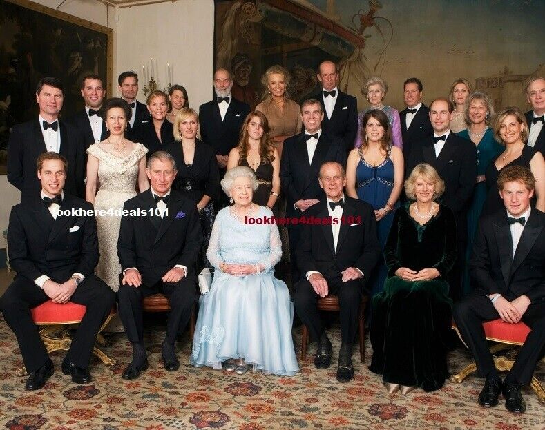 Queen Elizabeth Photo 4x6 Prince Philip Royal Family London Britain