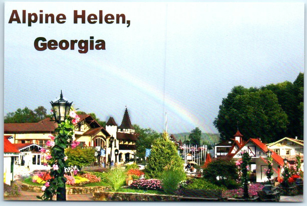 Postcard - Welcome from Apline Helen, Georgia