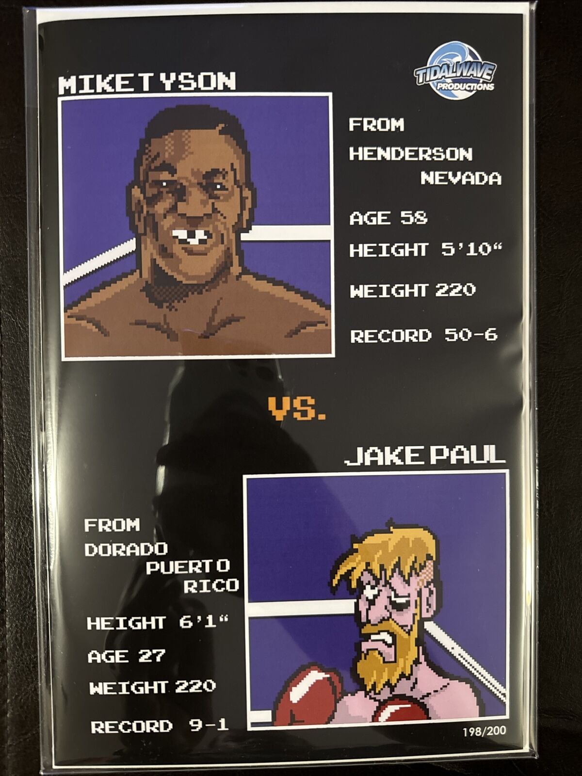 Fame: YOUNG Mike Tyson Punch Out Variant Limited 198/200