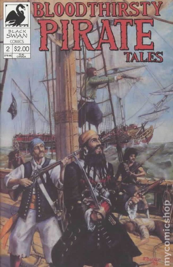Bloodthirsty Pirate Tales #2 FN 1995 Stock Image