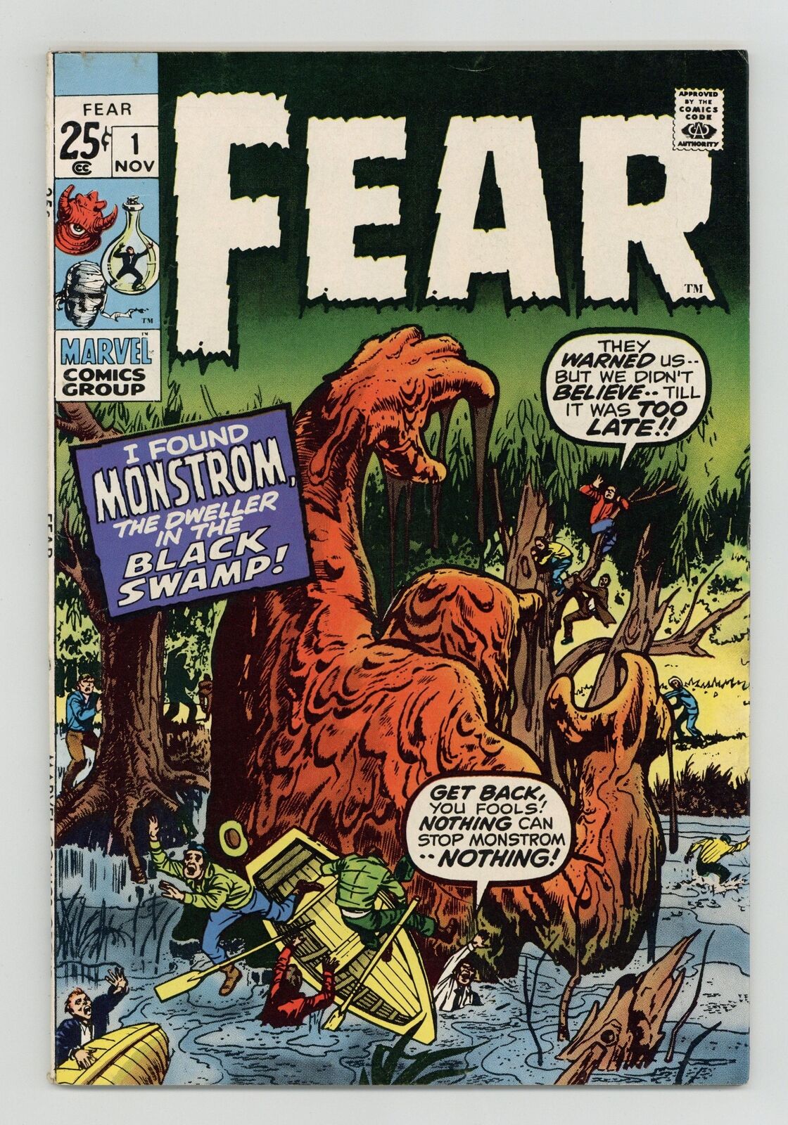 Fear #1 FN 6.0 1970