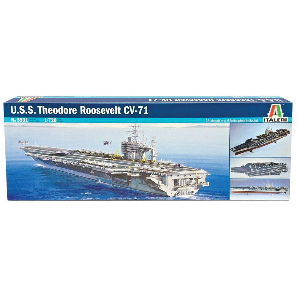 U.S.S. Roosevelt CVN-71 1/720 Kit