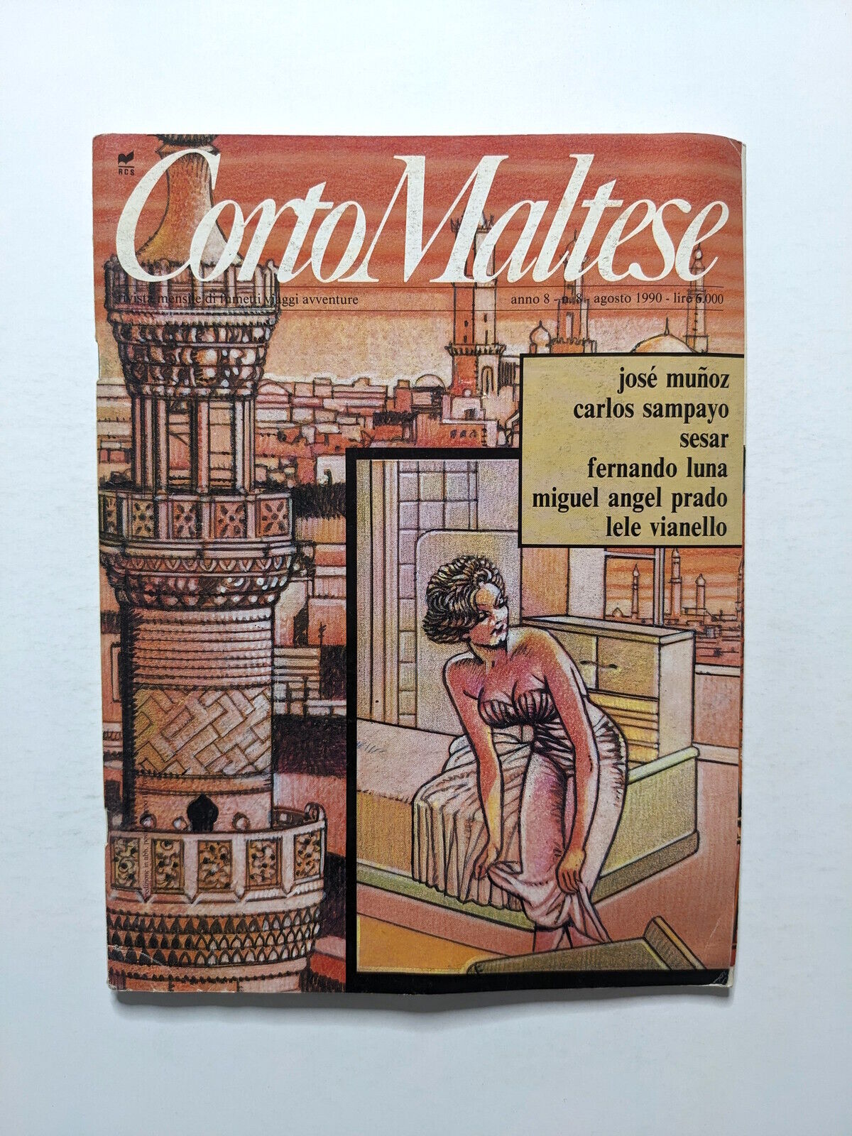 Corto Maltese #8 1990 Italian Sesar Jose Munoz Watchmen 