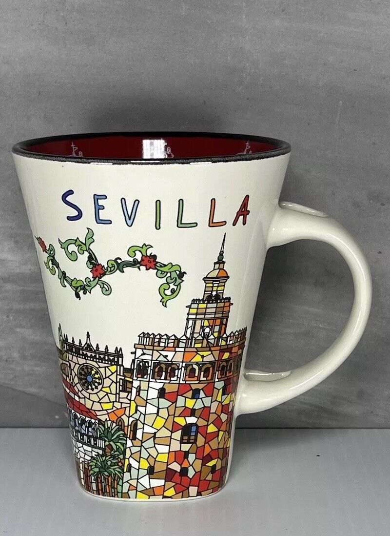 Sevilla  Spain Coffee Mug ❗️Very Rare Find And Collectible Mug❗️10 Oz