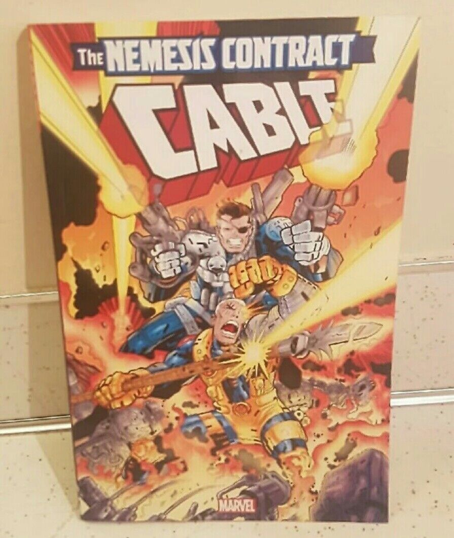 Marvel The Nemesis Contract Cable Big Comic Book Soft Cover
