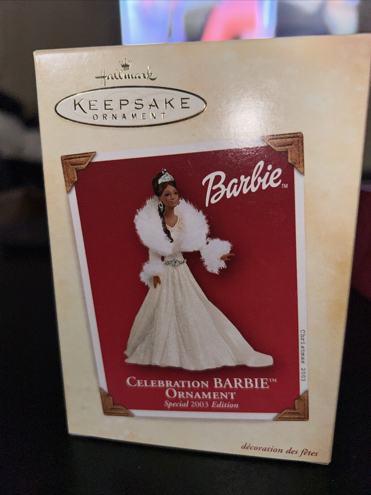2003 Hallmark Keepsake Celebration Barbie Ornament Special Edition W/Box